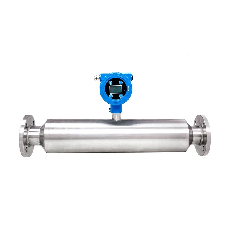 Pengukur Konsentrasi Bubur Tubular Inline Stainless Steel Untuk Sistem Pipa Pendukung Filter Press